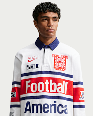 USA x V.A.A. Men's Long-Sleeve Rugby Top. Nike CA
